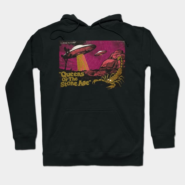 Queens of the Stone Age Hoodie by arkobasaka